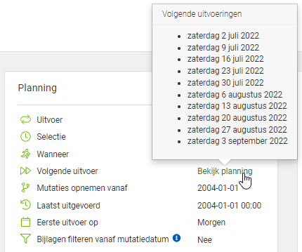 SelectieprofielBekijkPlanning