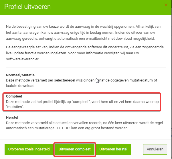 SelectieprofielUitvoerenCompleet